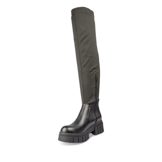 Thigh-High Boots BLACK MERRY SCOTT