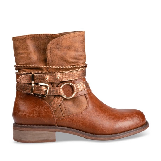 Bottines COGNAC MERRY SCOTT