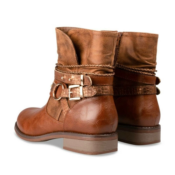 Bottines COGNAC MERRY SCOTT