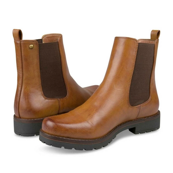 Bottines COGNAC MERRY SCOTT