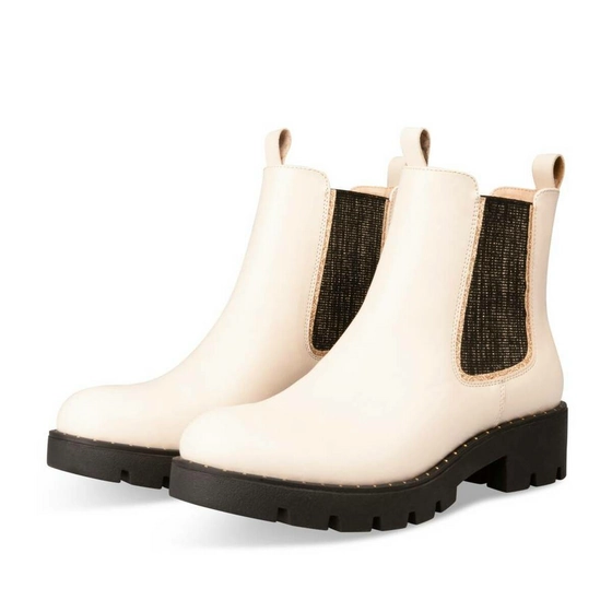 Ankle boots BEIGE MERRY SCOTT