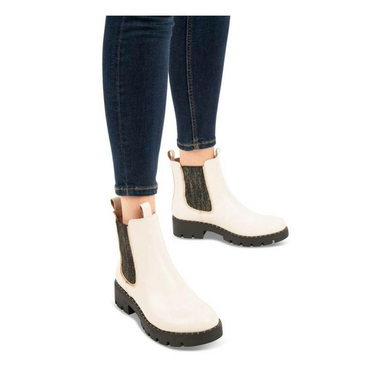 Ankle boots BEIGE MERRY SCOTT