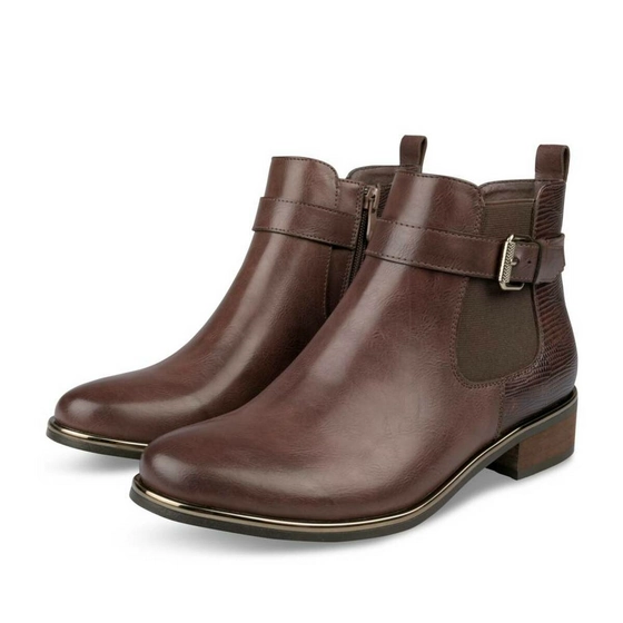 Ankle boots BROWN MERRY SCOTT