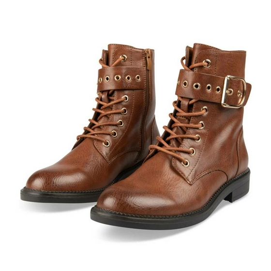 Ankle boots COGNAC MERRY SCOTT