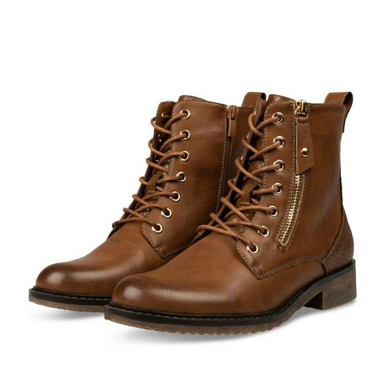 Ankle boots COGNAC MERRY SCOTT