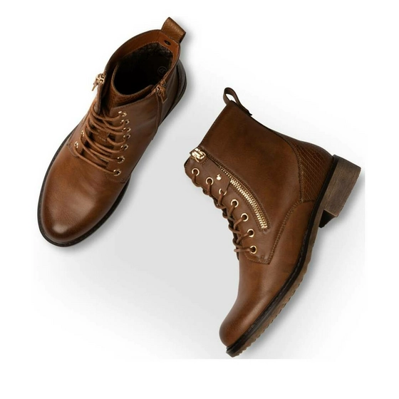 Ankle boots COGNAC MERRY SCOTT