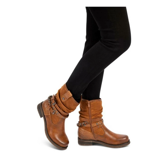 Ankle boots COGNAC MERRY SCOTT