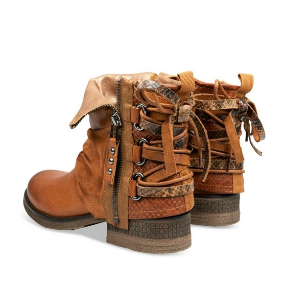 Bottines COGNAC MERRY SCOTT