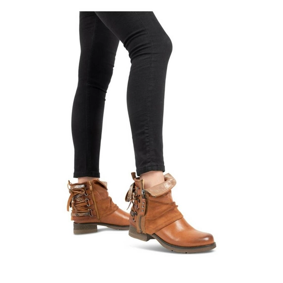 Bottines COGNAC MERRY SCOTT