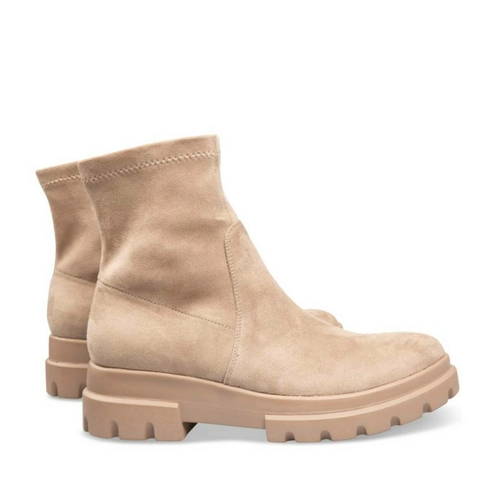 Ankle boots BEIGE MERRY SCOTT