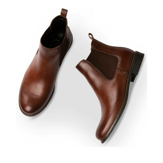 Bottines MARRON MEGIS ELEGANT