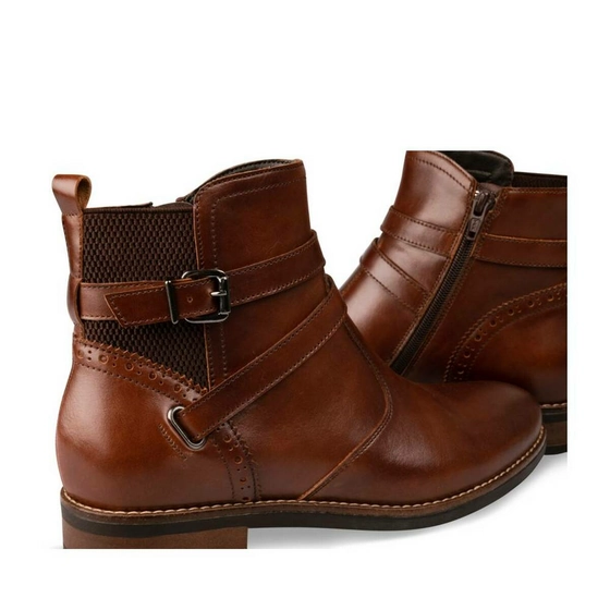 Bottines MARRON MEGIS ELEGANT