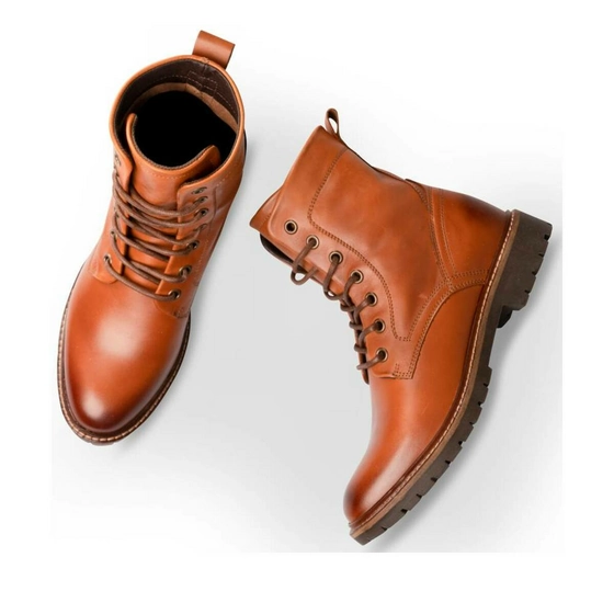 Bottines COGNAC SINEQUANONE