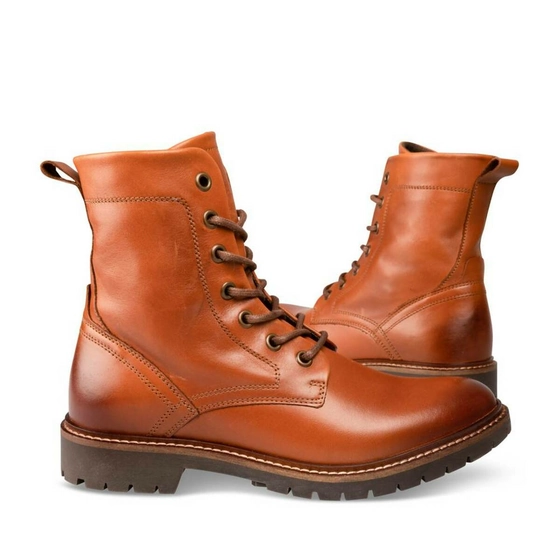 Bottines COGNAC SINEQUANONE