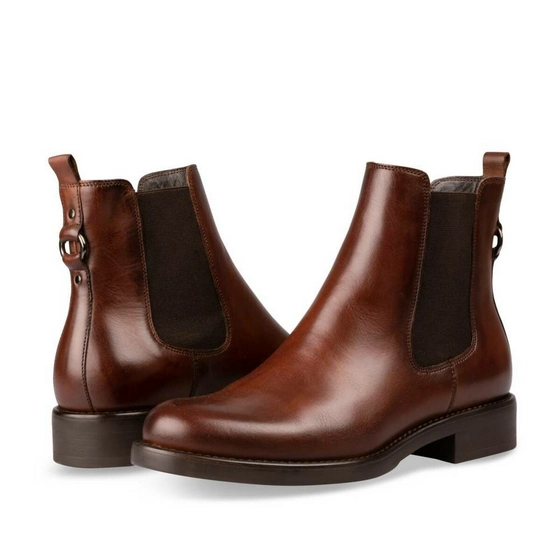 Ankle boots BROWN SINEQUANONE