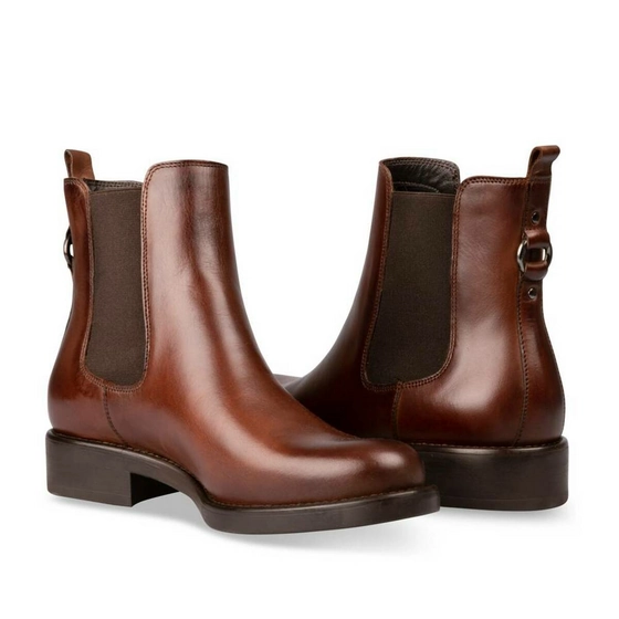 Ankle boots BROWN SINEQUANONE