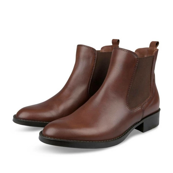 Ankle boots COGNAC MEGIS ELEGANT