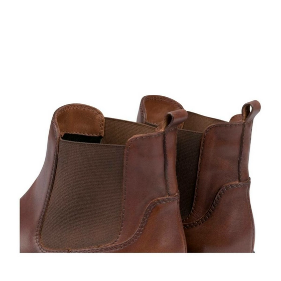 Ankle boots COGNAC MEGIS ELEGANT