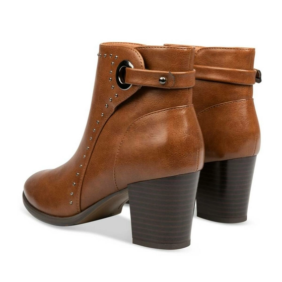 Ankle boots COGNAC MY BOTEGA