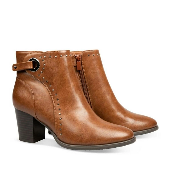 Ankle boots COGNAC MY BOTEGA