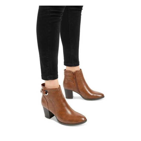 Ankle boots COGNAC MY BOTEGA