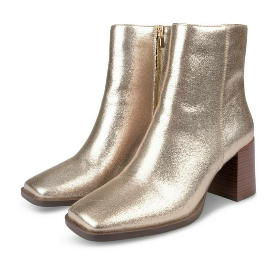 Ankle boots GOLD MY BOTEGA