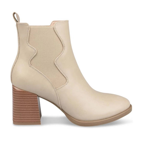 Ankle boots BEIGE MY BOTEGA