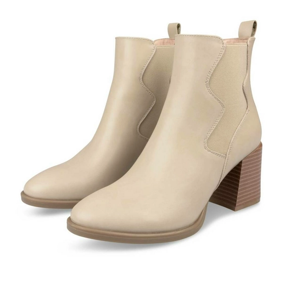 Ankle boots BEIGE MY BOTEGA