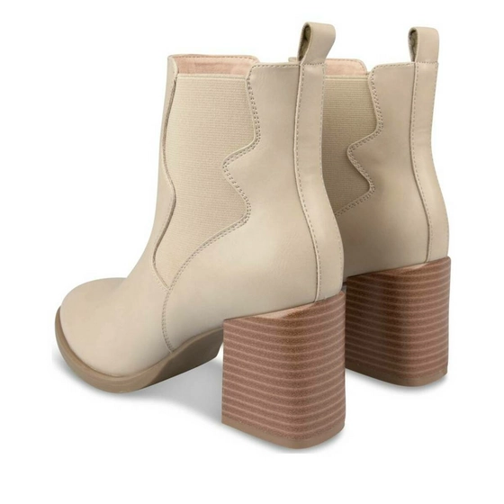 Ankle boots BEIGE MY BOTEGA