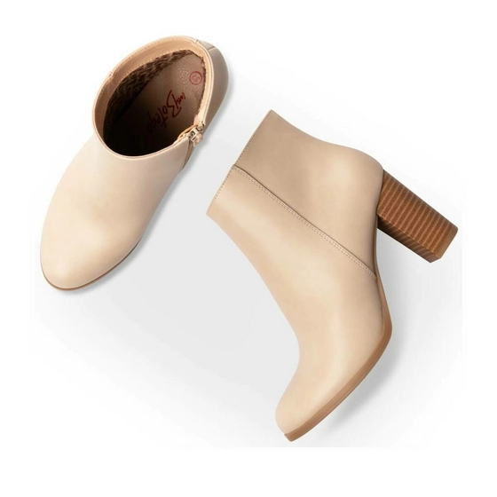 Ankle boots BEIGE MY BOTEGA