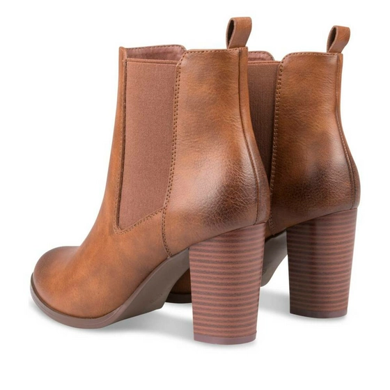 Ankle boots COGNAC MY BOTEGA