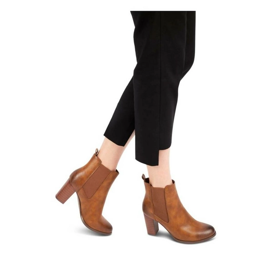 Ankle boots COGNAC MY BOTEGA