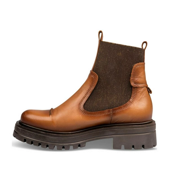 Bottines COGNAC SINEQUANONE