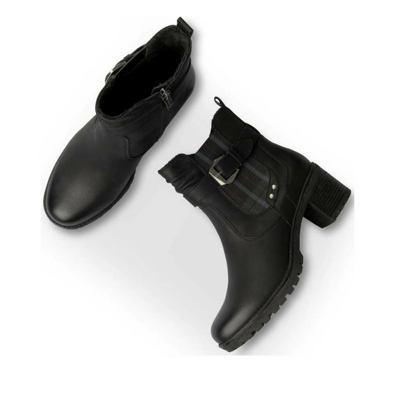 Bottines NOIR RELIFE