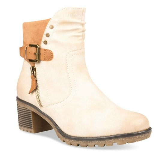 Ankle boots BEIGE RELIFE