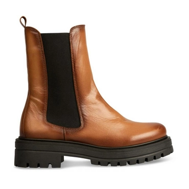 Bottines COGNAC SINEQUANONE