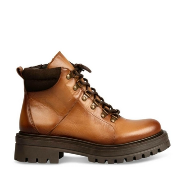 Bottines COGNAC SINEQUANONE