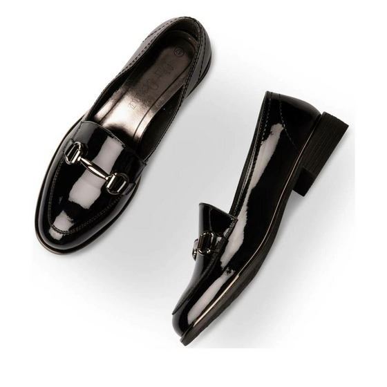 Mocassins NOIR VIA DONNA