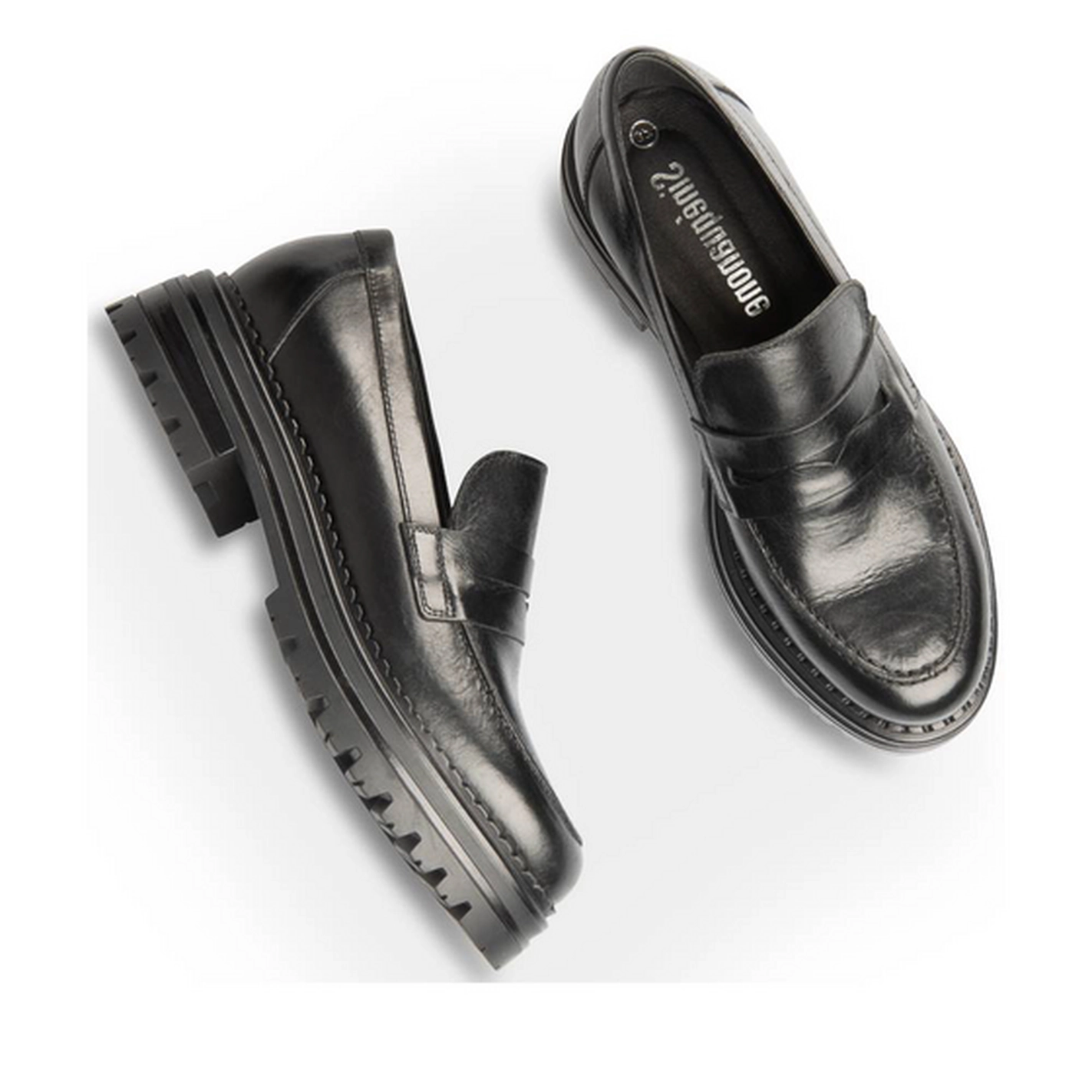 Mocassins NOIR SINEQUANONE