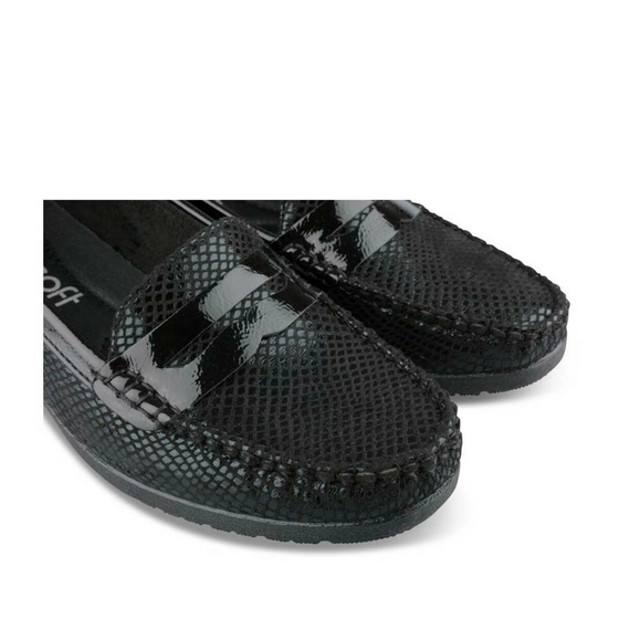 Moccasins BLACK EVITA