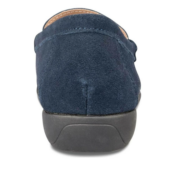 Moccasins NAVY NEOSOFT WOMEN LEATHER