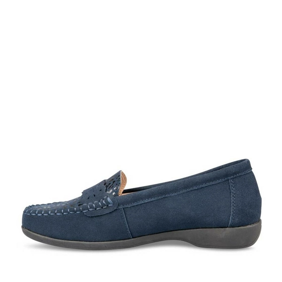 Moccasins NAVY NEOSOFT WOMEN LEATHER