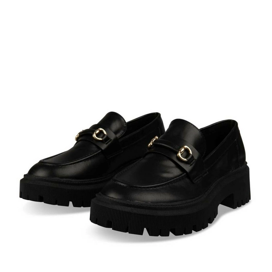 Moccasins BLACK VIA DONNA