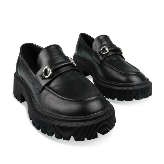 Moccasins BLACK VIA DONNA