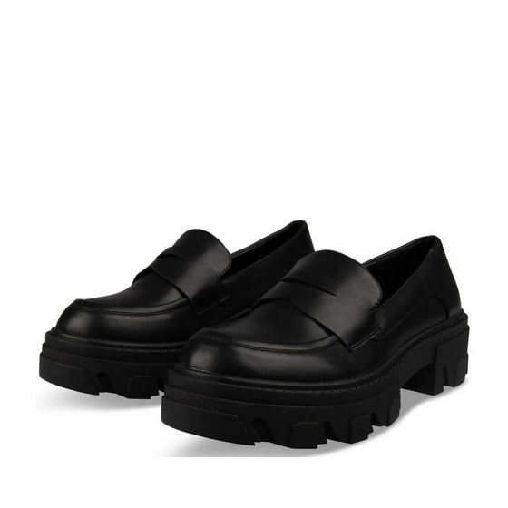 Moccasins BLACK VIA DONNA