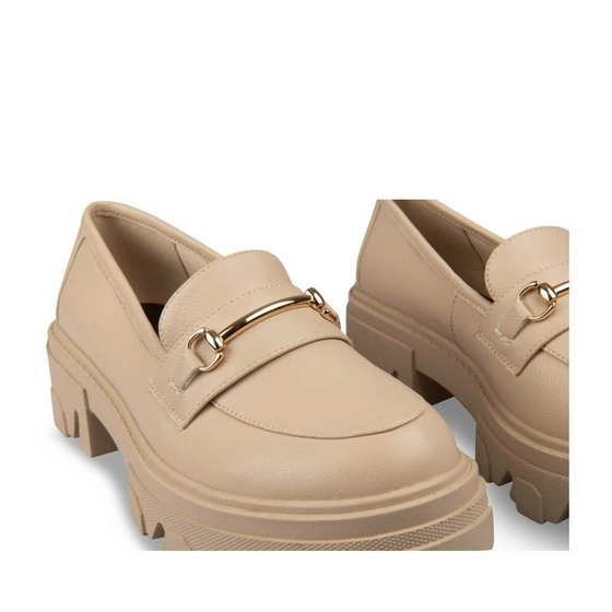 Mocassins BEIGE VIA DONNA