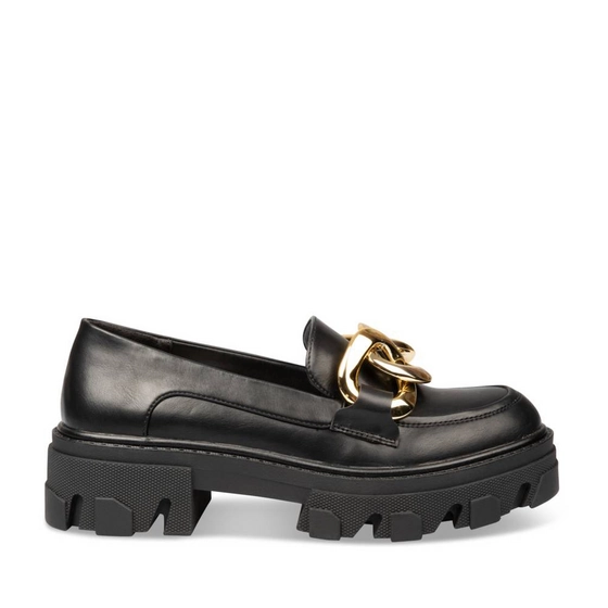 Moccasins BLACK VIA DONNA