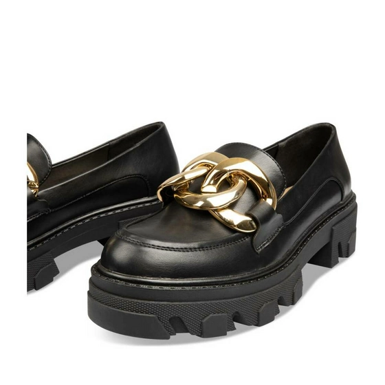 Moccasins BLACK VIA DONNA