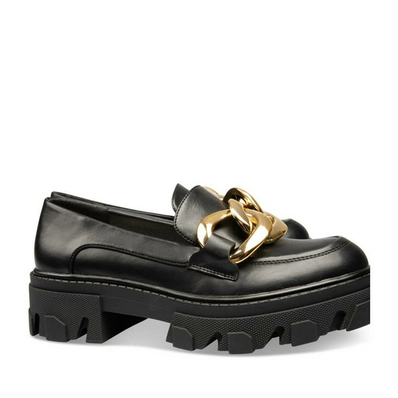 Moccasins BLACK VIA DONNA