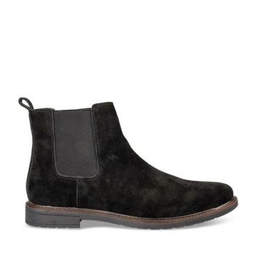 Ankle boots BLACK DENIM SIDE CUIR